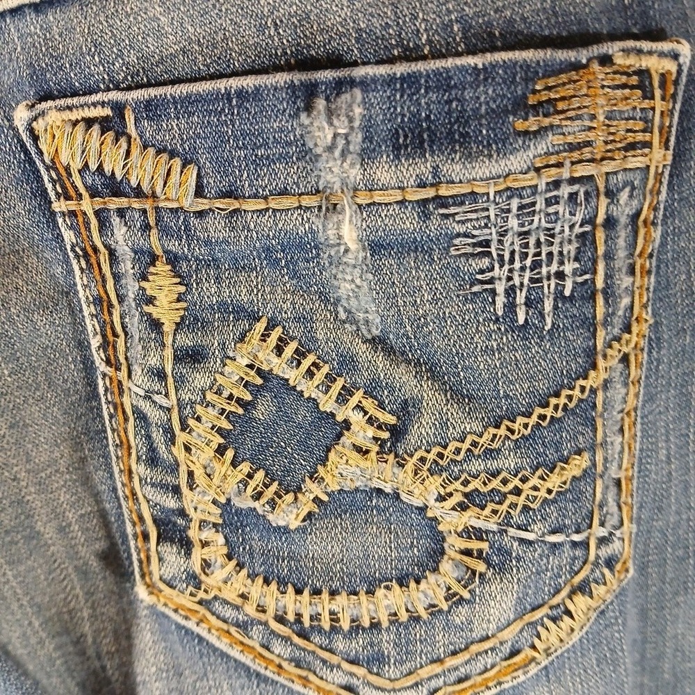 BKE Culture Womens Bootcut Jeans Blue Denim Medium Wash Size 30x31.5 - Picture 11 of 16